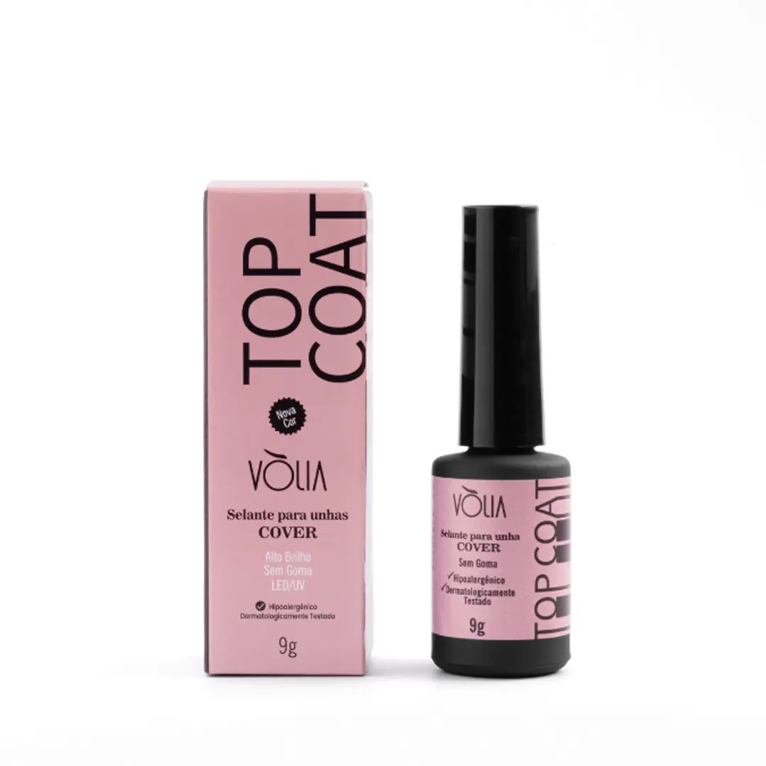 Top Coat COVER 9g - Volia Volia - Top Coat Cover 9g - Imagem 1