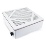 Aspirador Coletor Pó Grelha Branca Manicure Unha Gel Acrigel