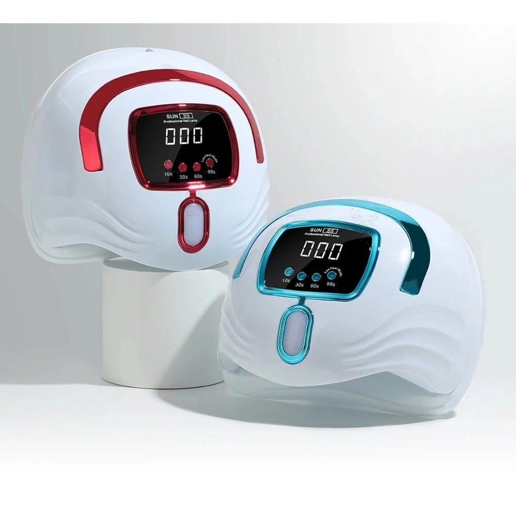 Cabine Sun S5 2 em 1 Bivolt 268w 57 Leds para secar Unhas Acrigel Cabine Sun S5 2 em 1 Bivolt 268w 57 Leds para secar Unhas Acrigel - Imagem 1