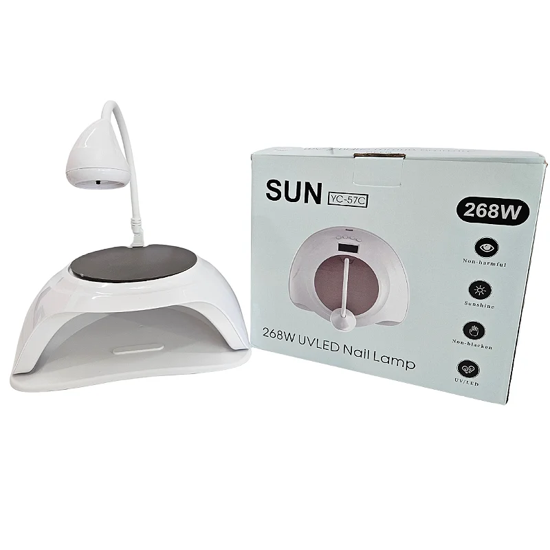 Cabine UVLED SUNYC-57C 268W c lâmpada auxiliar Cabine UVLED SUNYC-57C 268W c/ Lâmpada Auxiliar - Imagem 1