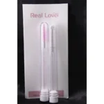 Real Love - Kit tubo + Escovinha (Rosa e Branco)